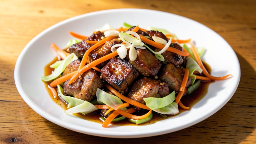 Unstuffed Egg Roll Stir Fry Recipe: Crunchy Cabbage and Carrot Bites in 20 Minutes