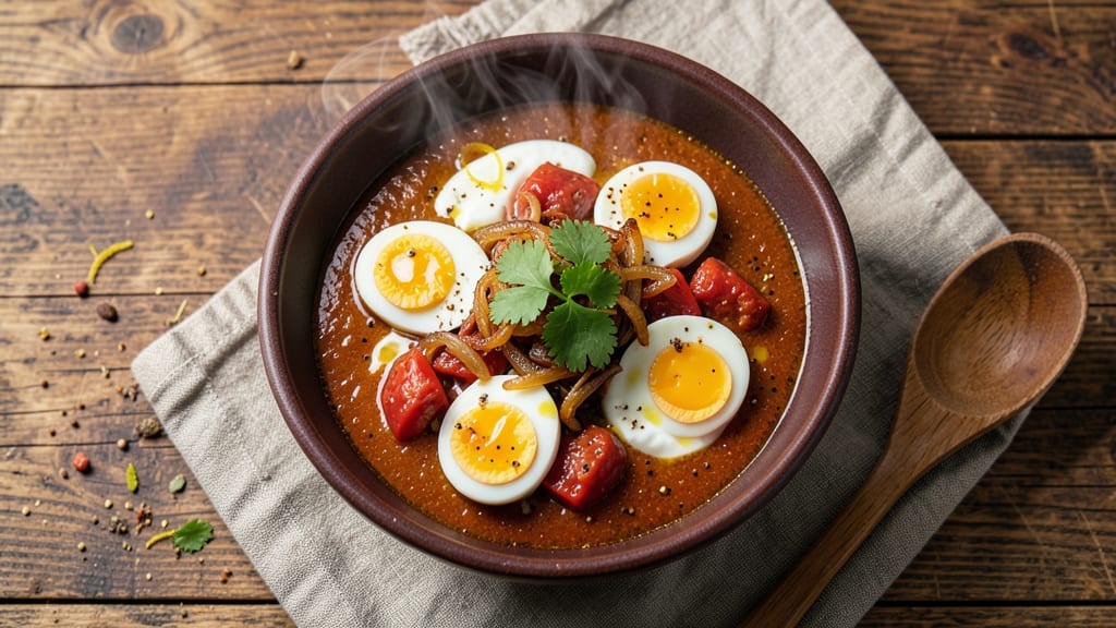 Sindhi Egg Curry Recipe: Spiced Yogurt and Tomato Base Magic