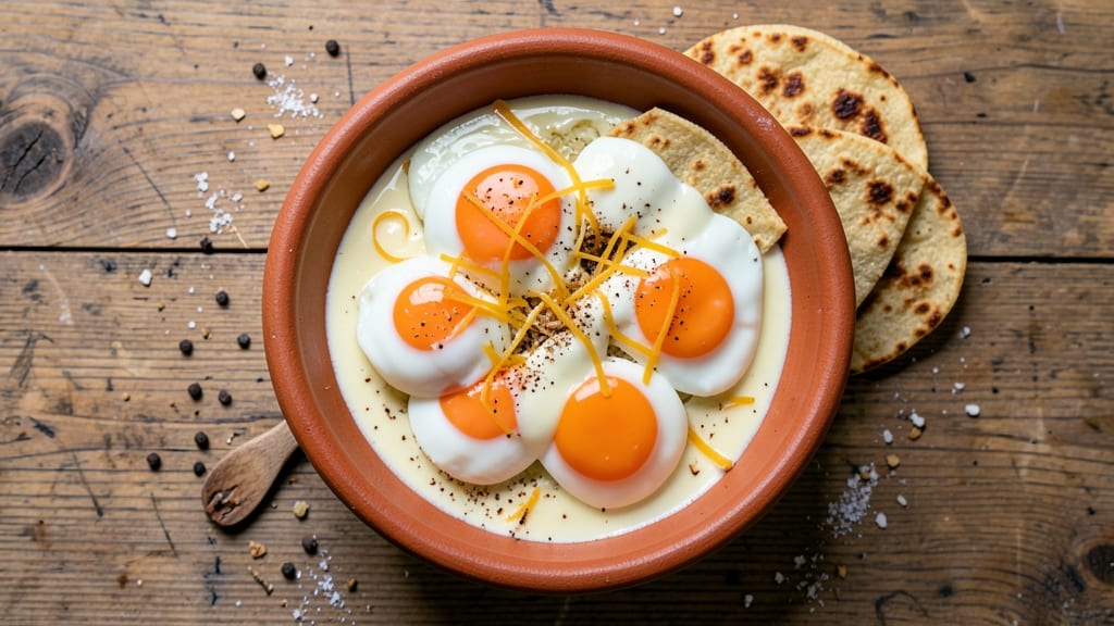 Western Egg Recipe: Crispy Tortilla Cups With Spiced Yolk Filling