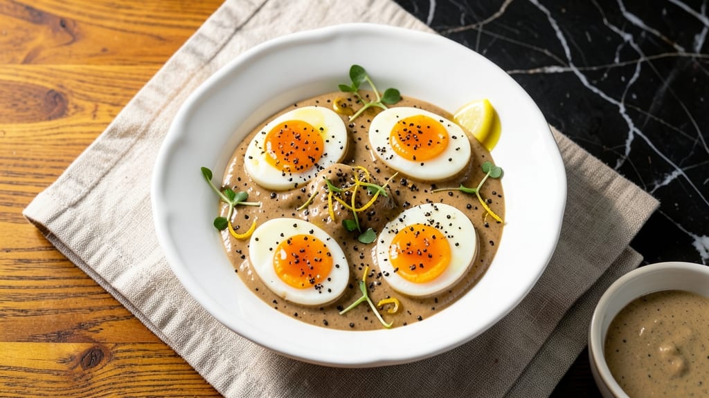 Tahini Egg Salad Recipe: Nutty Creaminess With Crunchy Texture Twist