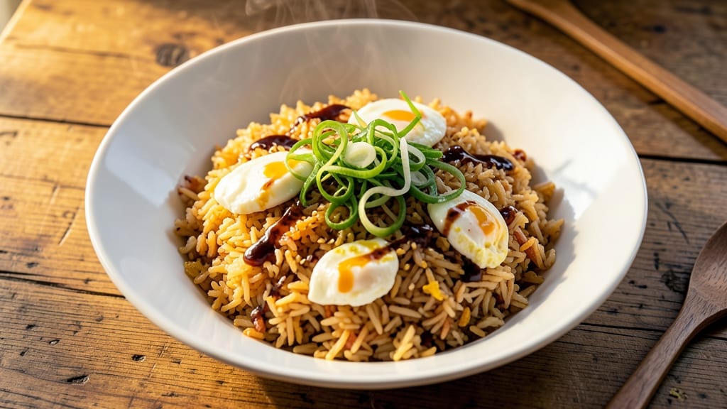 Chinese Takeaway Egg Fried Rice Recipe: Wok-Hot Stir-Fry With Silky Egg Ribbons