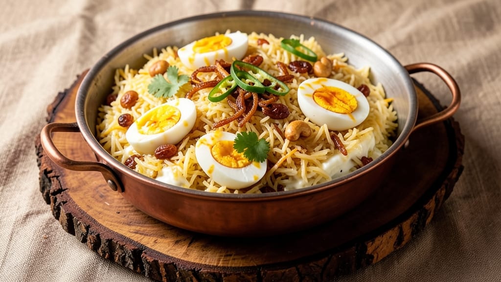 Authentic Egg Biryani Recipe: Fragrant Saffron Rice with Spiced Eggs and Herbs