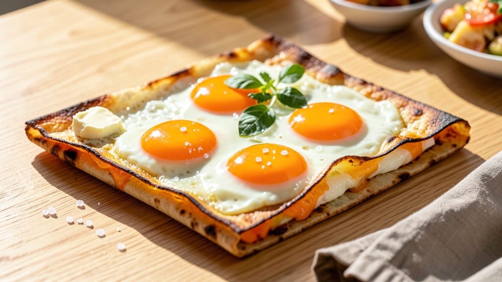 4 Egg Tortilla Recipe: Crispy Cups Stuffed With Runny Yolk Magic