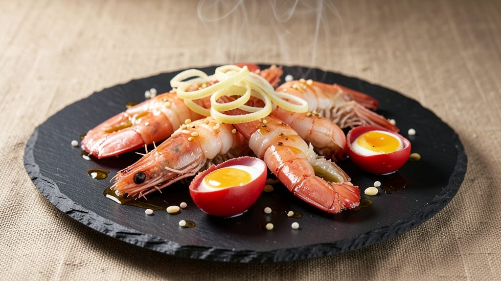 Shrimp and Red Eggs Recipe: Wok-Fried Spice and Silky Yolk Harmony