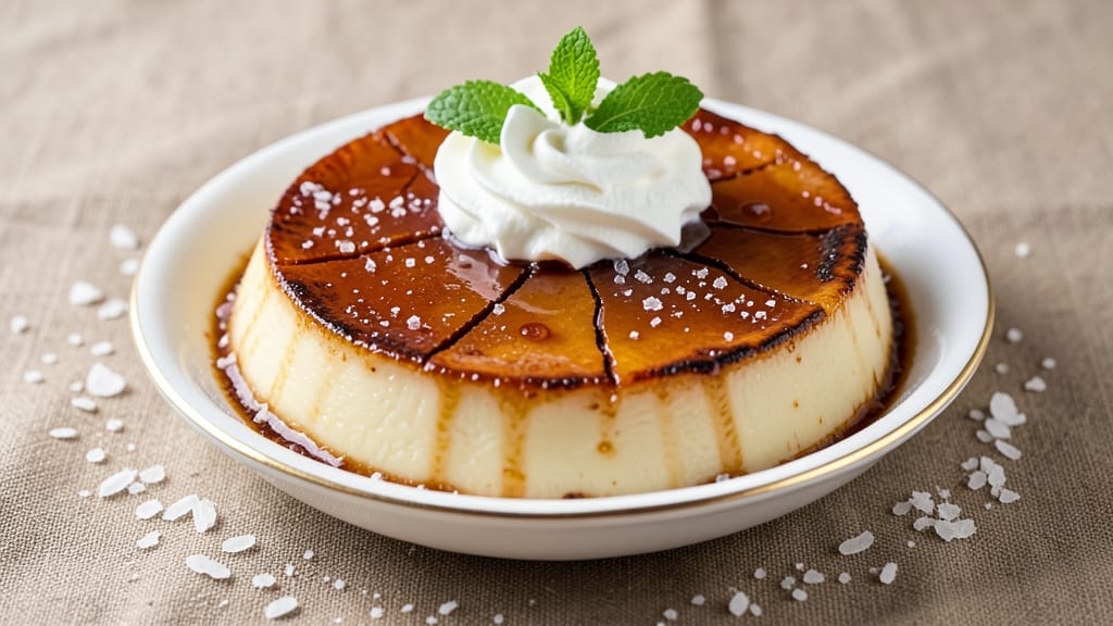 4 Egg Flan Recipe: Silky Caramel-Kissed Center in Foil