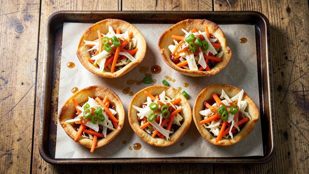 Weight Watchers Egg Roll Recipe: Crispy Tortilla Cups With Light-Filled Yolk