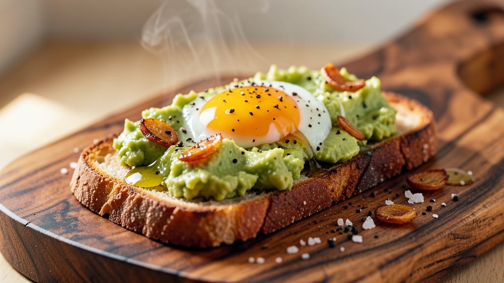 Smashed Avocado and Egg Toast Recipe: Crispy Crust Meets Runny Yolk Brilliance