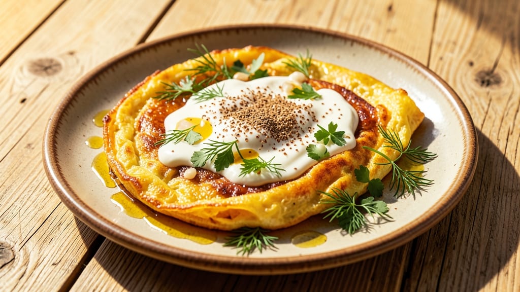 Turkish Egg Breakfast Recipe: Spiced Yogurt and Herbed Yolk Magic