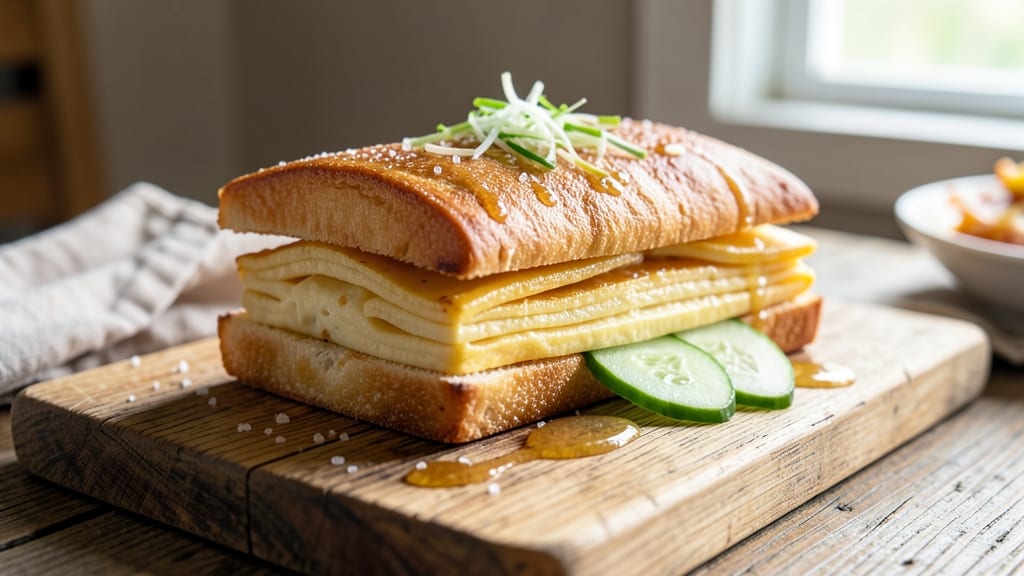 Traditional Japanese Egg Sandwich Recipe: Tamagoyaki Layers for Breakfast Bliss