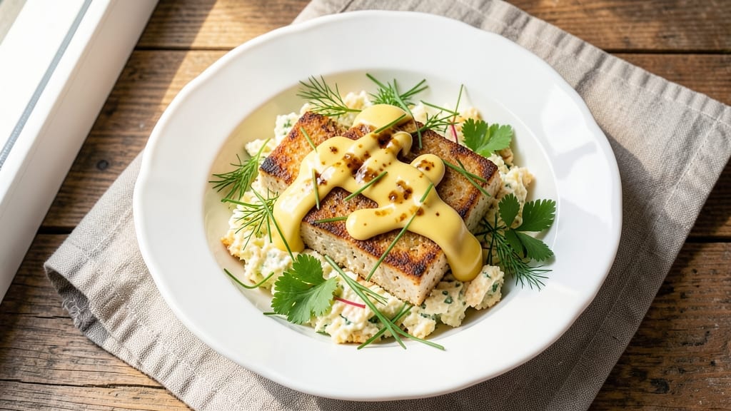 Vegan Tofu Egg Salad Recipe: Herb-Packed Creaminess Without a Yolk