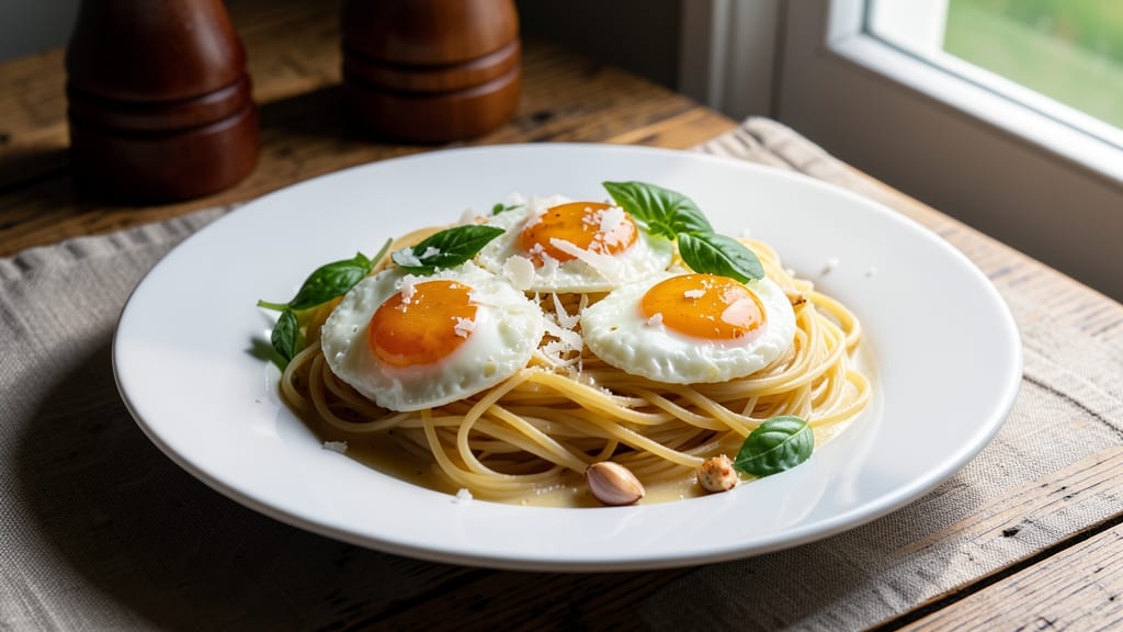 Angel Hair Pasta and Egg Recipe: Crispy-Topped Comfort with Silky Ribbons