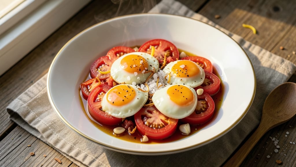 Tomato Fried Egg Chinese Recipe: Wok-Heated Silken Eggs in Savory Sauce