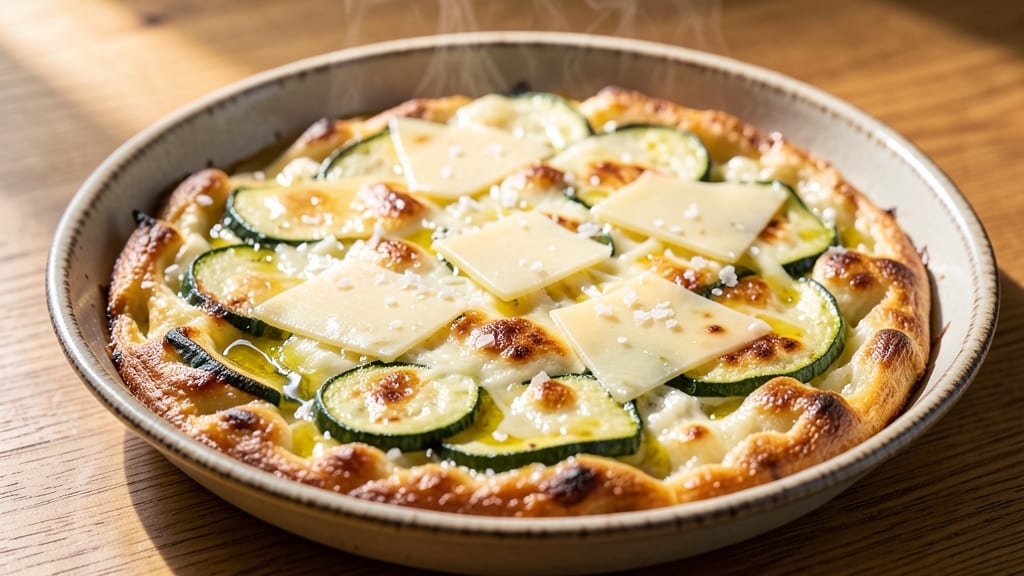 Zucchini Egg Frittata Recipe: Crispy Edges and Golden Egg Ribbons