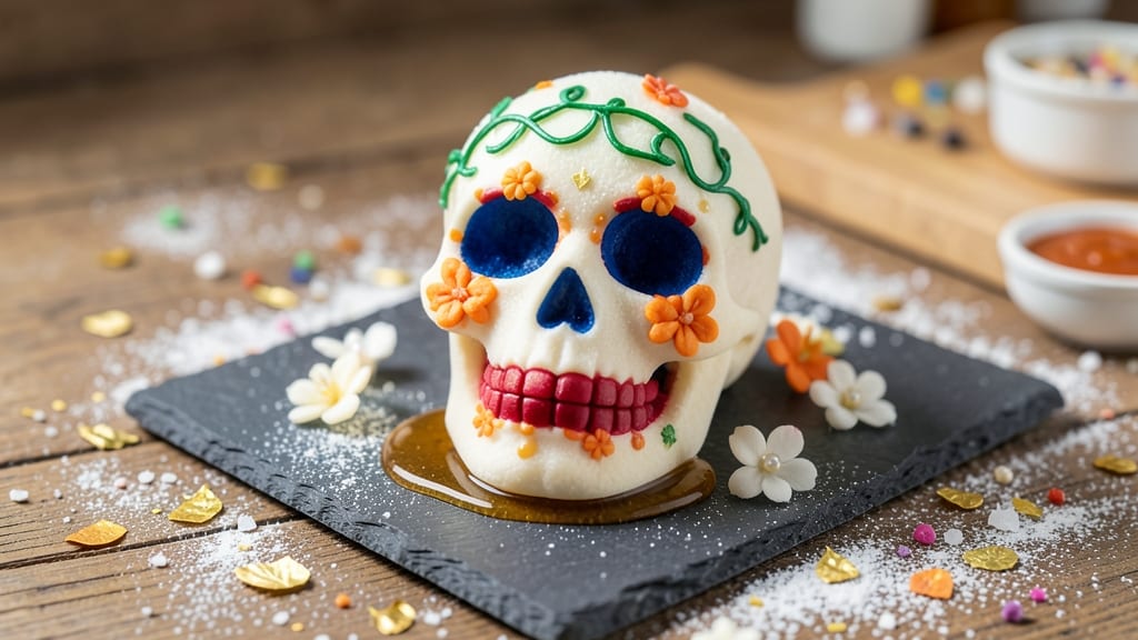 Sugar Skull Recipe With Egg Whites: Vibrant Marigold Designs Without the Mess